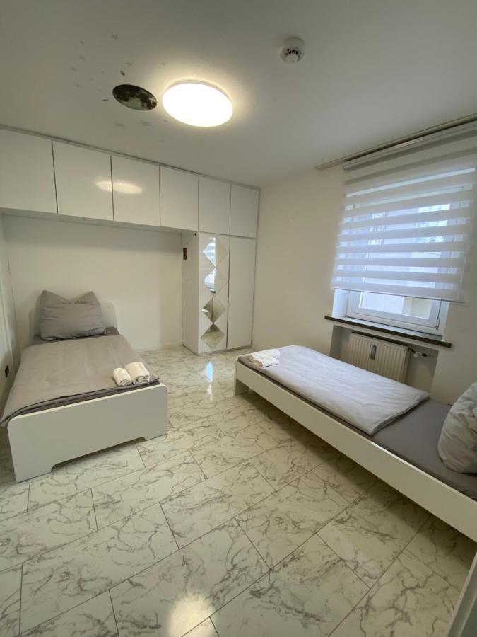 Apartmán 4 Zw M. Blick V. Balkon Auf Lech Augsburg Exteriér fotografie